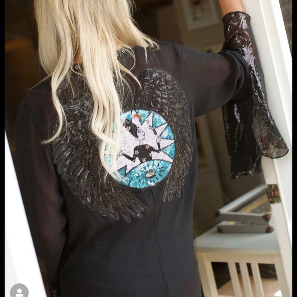 NWT Meet Me IN MIAMI •RARE* Fortune Teller duster Festival